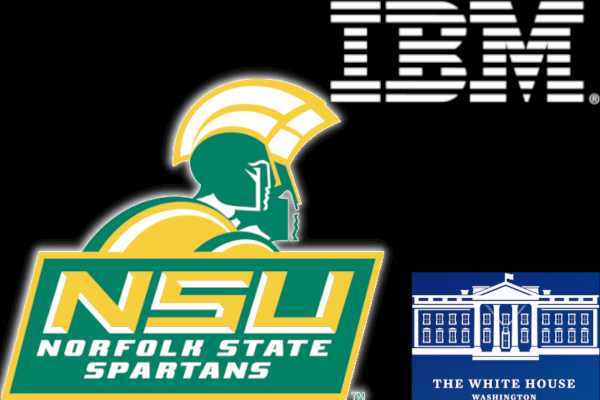 NSU Spartans, IBM, and White House logo